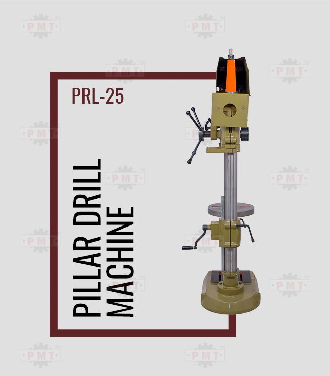 25mm Bench Drill Machine-Straight Back