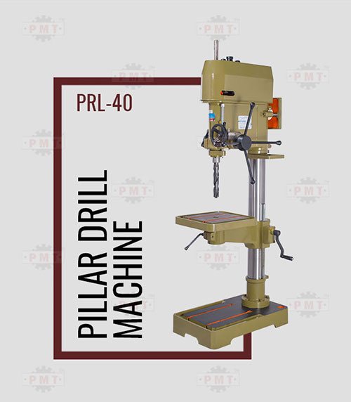 40mm Pedestal Drilling Machine-Cross Left