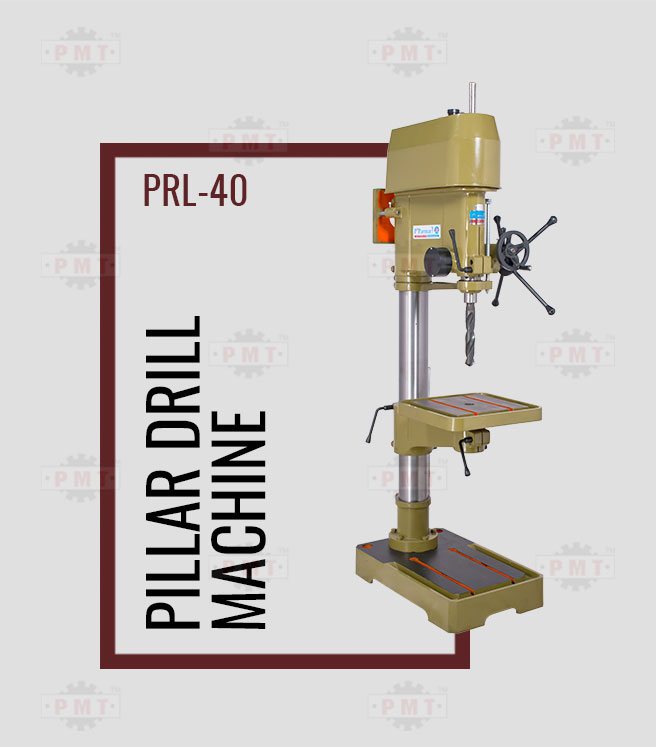 40mm Pedestal Drill Machine-Cross Right