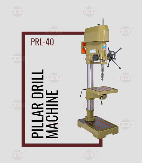 40mm Pedestal Drilling Machine-Cross Right