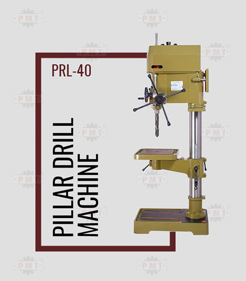 40mm Pedestal Drilling Machine-Side Left