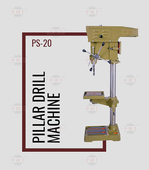 20mm Pedestal Drilling Machine-Side Left