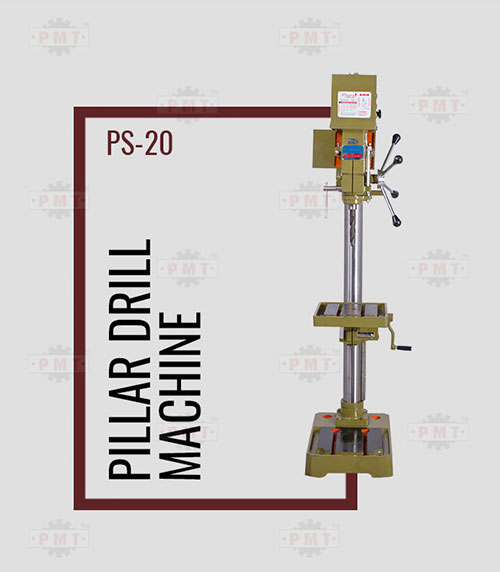 20mm Pedestal Drilling Machine-Straight Front