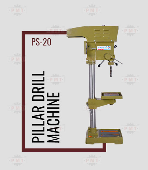 20mm Pedestal Drilling Machine-Side Right