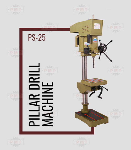 25mm Pedestal Drilling Machine-Cross Right