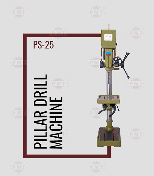 25mm Pedestal Drilling Machine-Straight Front