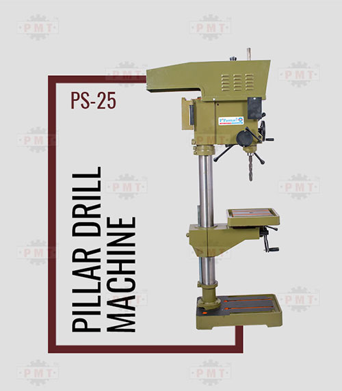 25mm Pedestal Drilling Machine-Side Right