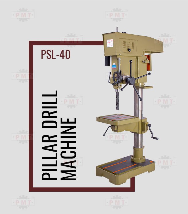 40mm Bench Drill Machine-Cross Left