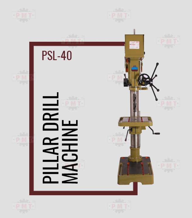 40mm Bench Drill Machine-Straight Front