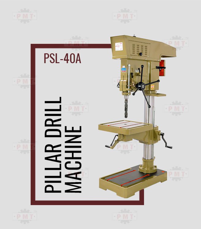 40mm Column Drill Machine-Cross Left 