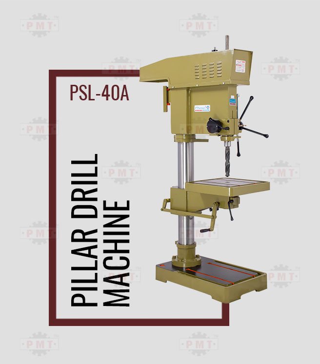 40mm Column Drill Machine-Cross Right