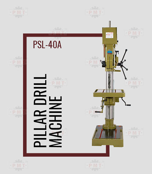 40mm Column Drilling Machine-Straight Front