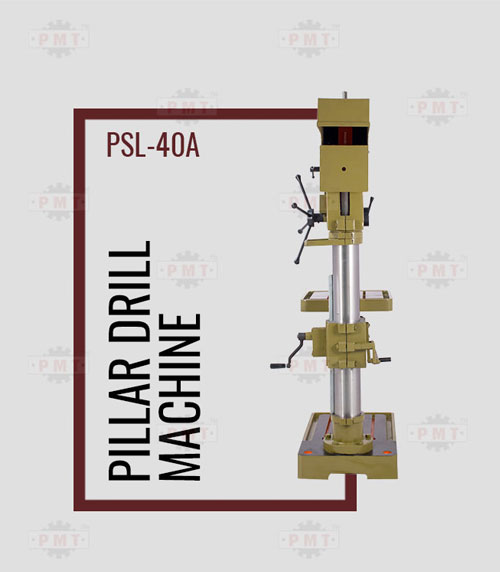 40mm Column Drilling Machine-Straight Back