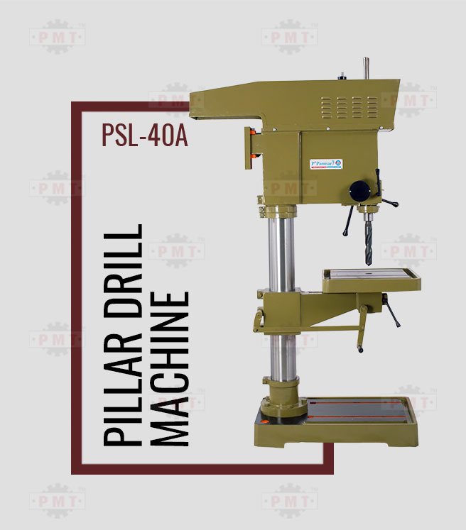 40mm Column Drill Machine-Side Right