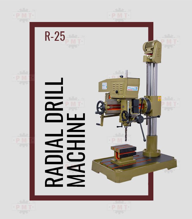 25mm Radial Drilling Press Machine-Cross Left