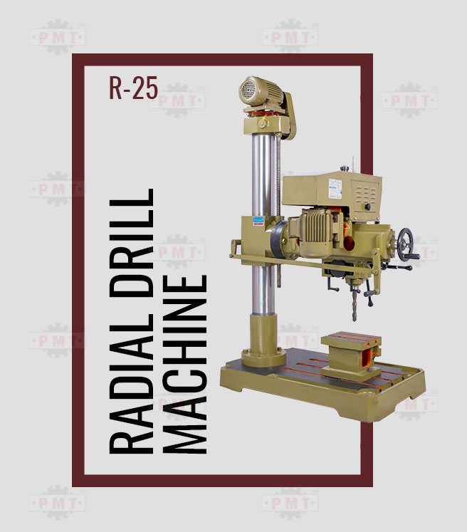 25mm Radial Drilling Press Machine-Cross Right