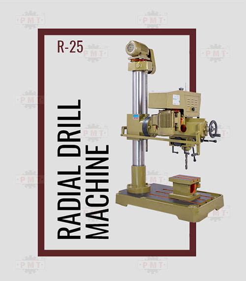 25mm Radial Drill Press Machine-Cross Right