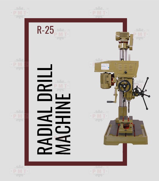 25mm Radial Drilling Press Machine-Straight Front