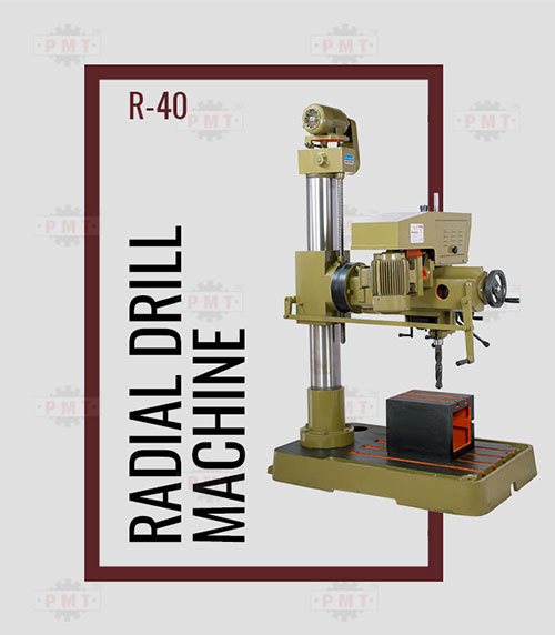 40mm Radial Drill Press Machine-Cross Right