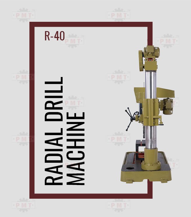 40mm Radial Drilling Press Machine-Straight Back