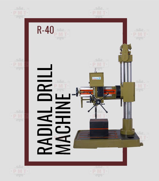 40mm Radial Drilling Press Machine-Side Left