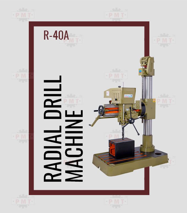 40mm Radial Drilling  Machine-Cross Left