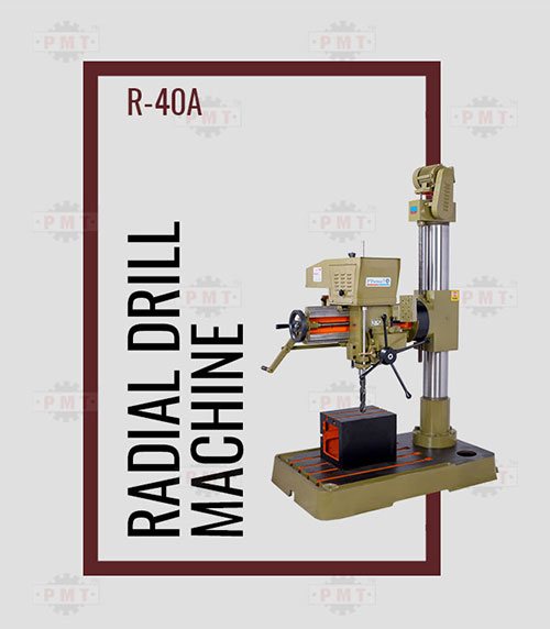 40mm Radial Drill Machine-Cross Left