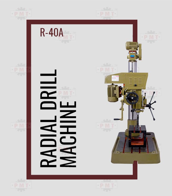 40mm Radial Drilling  Machine-Straight Front