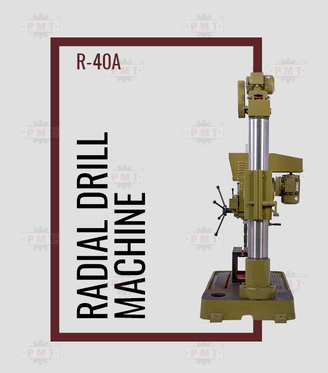 40mm Radial Drilling  Machine-Straight Back