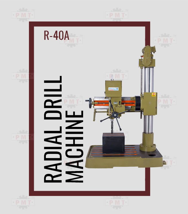 40mm Radial Drilling Machine-Side Left