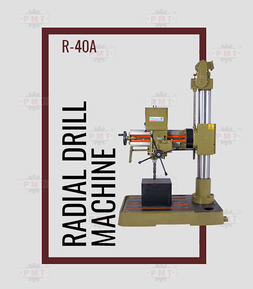 40mm Radial Drill Machine-Side Left