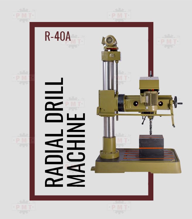 40mm Radial Drilling Machine-Side Right