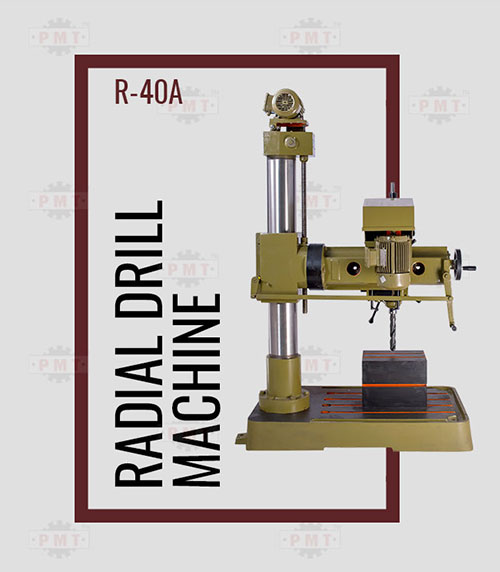 40mm Radial Drill Machine-Side Right